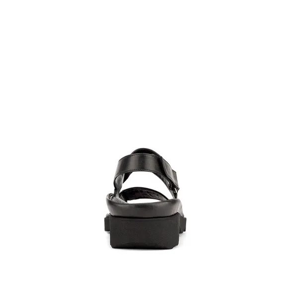 THIERRY RABOTIN barton black leather Sandals