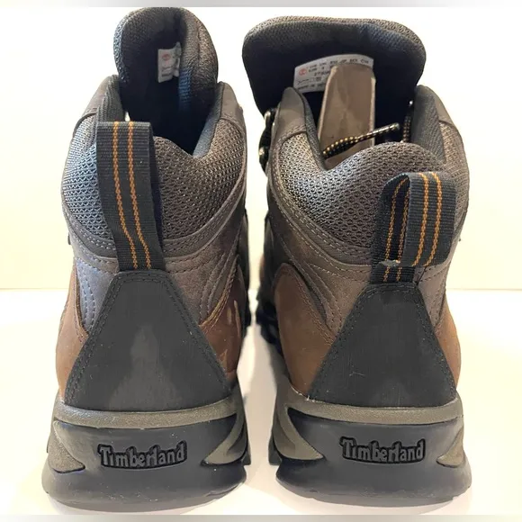 Timberland Men's Waterproof Brown Hiking Boots Size 9.5W