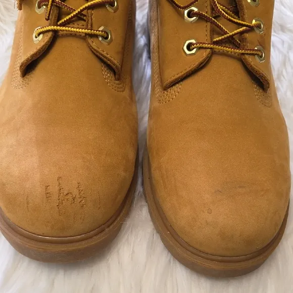 Timberland Tan Nubuck Leather Hiking Boots