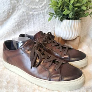 To Boot New York Pescara Men's Sneakers Brown Leather Shoes $450 Size 11