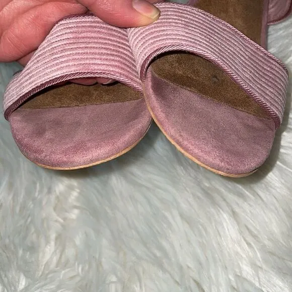 Toms Poppy Mauve Corduroy Sandals