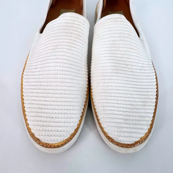 UGG Womens Sammy Breeze Off-White Knit California Poppy Slip On Shoes Sz 9