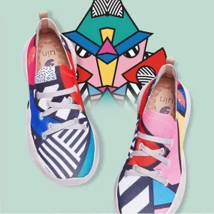 UIN Women Sneakers Lightweight Walking Athletic Shoes (Spring Party - Mijas)