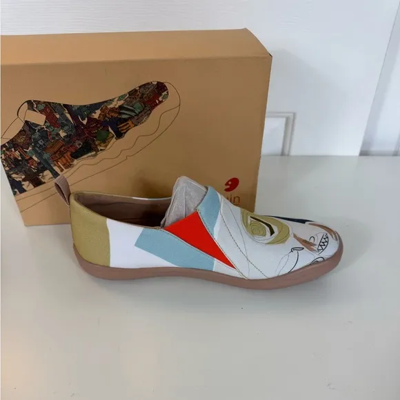 UIN Women's Walking Shoes Canvas Comfort‎ Sneaker FISHING SIZE: 7