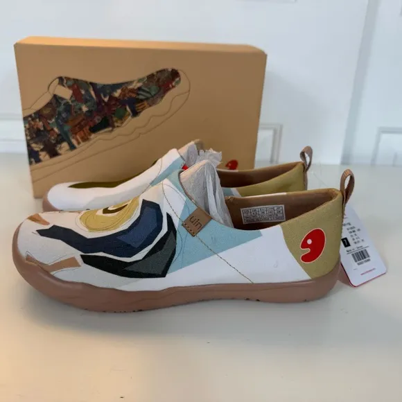 UIN Women's Walking Shoes Canvas Comfort‎ Sneaker FISHING SIZE: 7