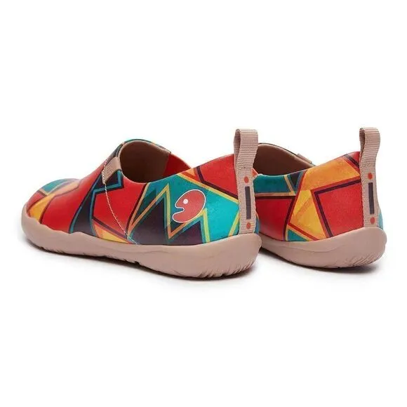 UIN Women's Walking Travel Shoes Slip On Microfiber Casual Loafers (Faith)