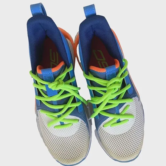 Under Armour Curry 7 Basketball Sneakers Shoes Size 6Y Juniors