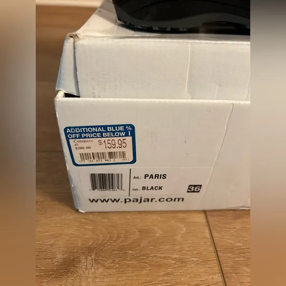 Used Pajar Canada Women's Celine Winter Snow Boots, Size 36, Black