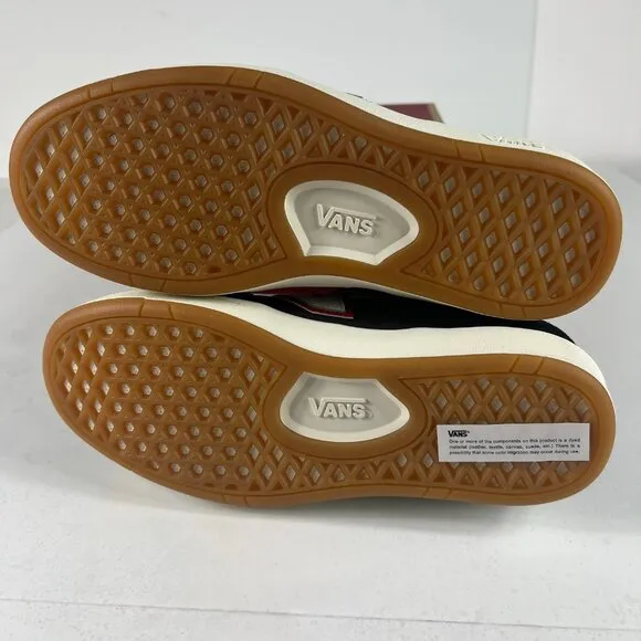 VANS Lowland Shoe Men's 8.5 Comfy Cush Serio Collection Black Sneakers VN0A4TZY1