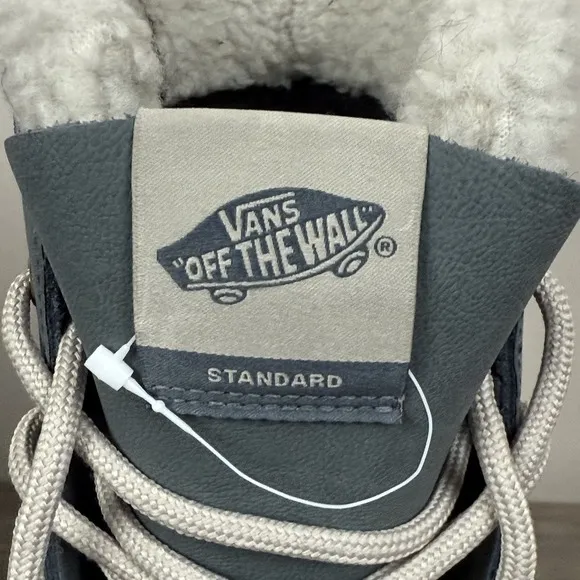 Vans MTE Standard Waterproof Winter Snow Boot Gray Blue Mens Sz 6 Womens Sz 7.5