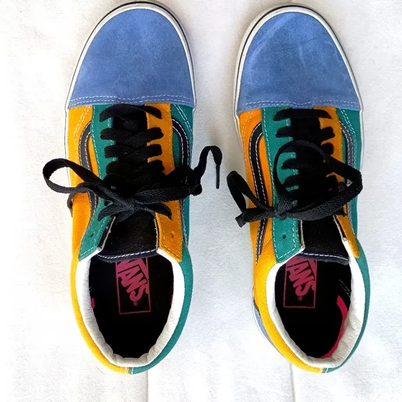 Vans Multicolor Old Skool Style Sneakers_7.5