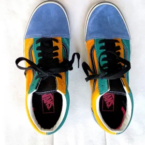 Vans Multicolor Old Skool Style Sneakers_7.5