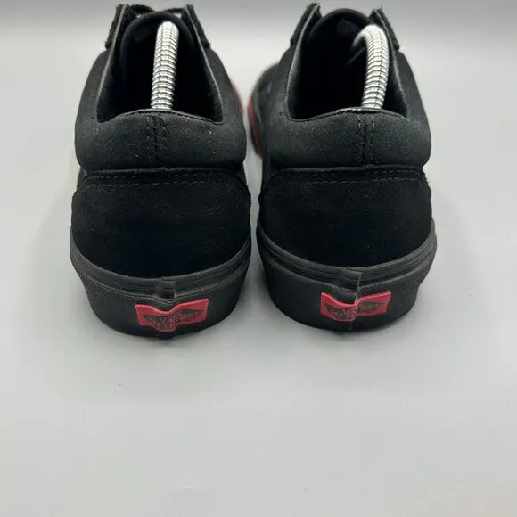 Vans Old Skool Flame Wall Black Men's Shoes Sneakers Size 10.5