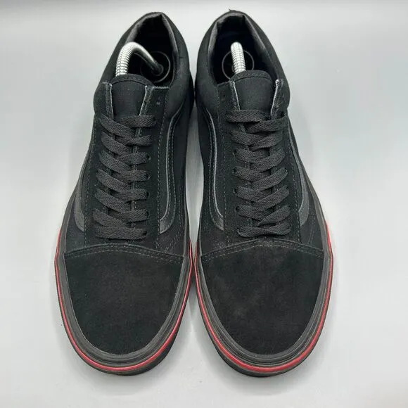 Vans Old Skool Flame Wall Black Men's Shoes Sneakers Size 10.5