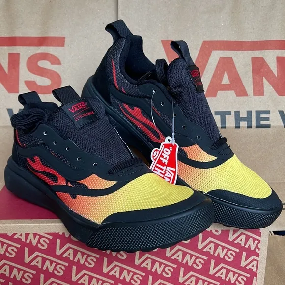 Vans Ultrarange Rapidw Flame Black sneakers WMNS