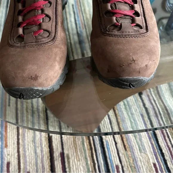 Vasque Boots Men 8.5 Talus AT UltraDry Hiking Brown Leather Waterproof