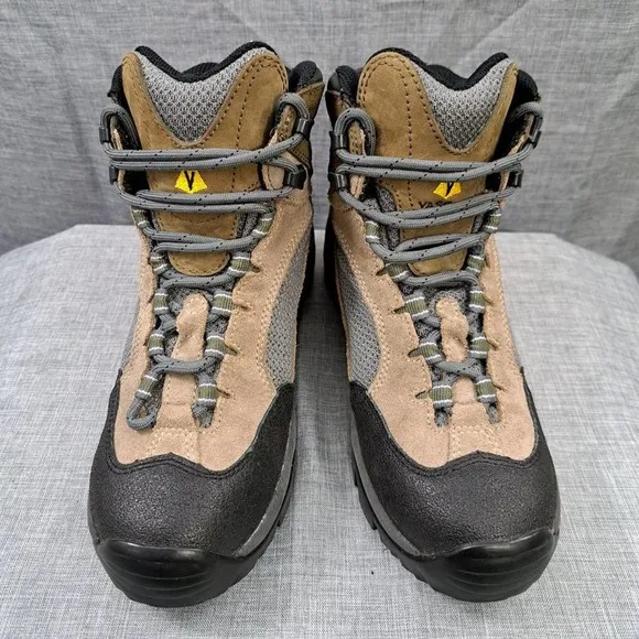 Vasque Hiking Boots Womens 7433 Size 7 Brown Black Leather GoreTex