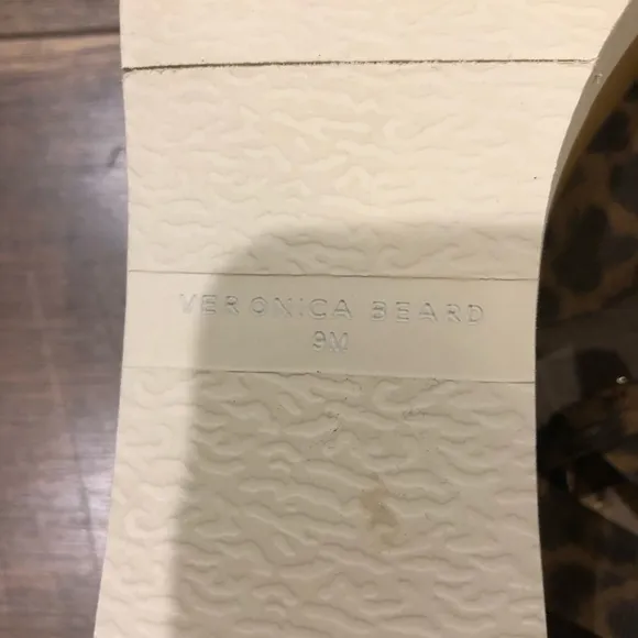 Veronica Beard NWOB Wynie Leopard Print Platform Sandals