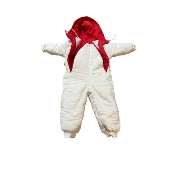 Vintage San Francisco 49ers Baby Snow Suit 24 Months Toddler Jersey‎ Helmet