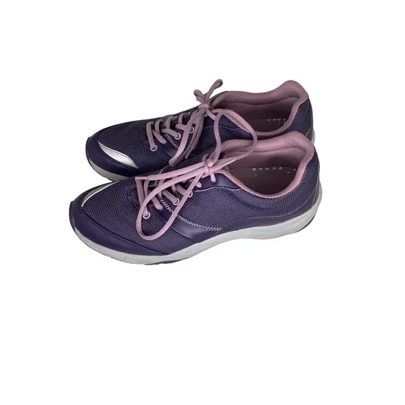 Vionic Kona Women’s Size 9.5 M Purple Walking Shoes Lace Up Comfort Sneakers