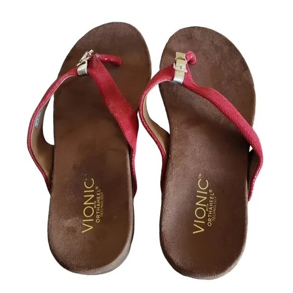 VIONIC Lima Sandals, Size 10