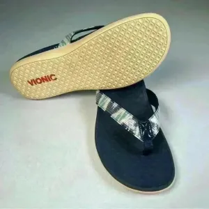 Vionic Tide II - Women's Leather Orthotic Sandals - Orthaheel new sz 11
