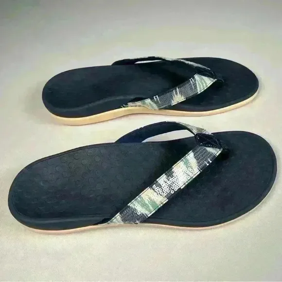 Vionic Tide II - Women's Leather Orthotic Sandals - Orthaheel new sz 11