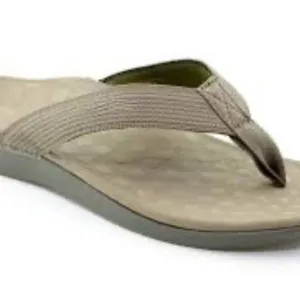Vionic Wave Tan Thong Men's Orthotic Flip Flop Sandals Sz 12