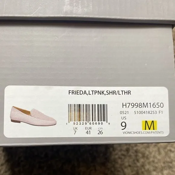 Vionic Frieda Flat Loafers Size 9