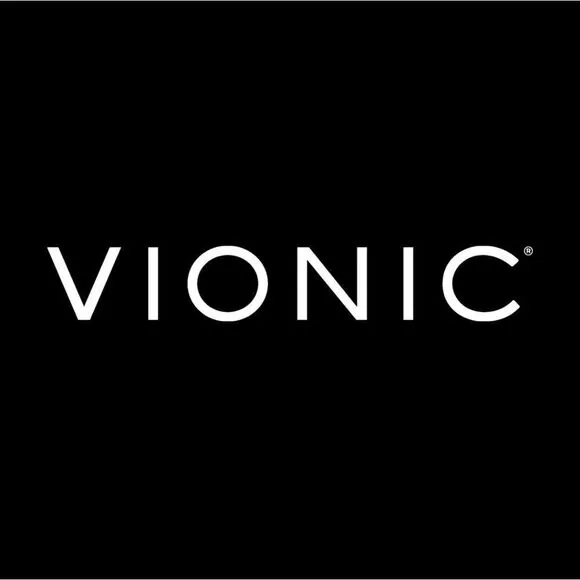 VIONIC® Women’s Colleen Cream Boa Metallic Leather Sandals