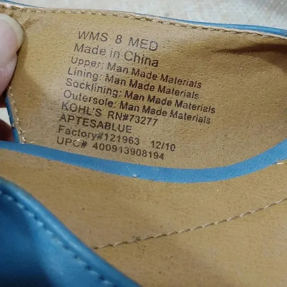 Wedge open toes shoes