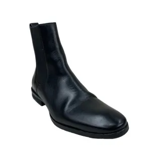 Wolf &amp; Shepherd Chelsea Blitz Onyx Black Leather Boots 6