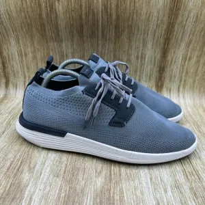 Wolf and Shepherd Swiftknit Derby Men's Size 9 Grey Knit Sneakers Dress Shoes