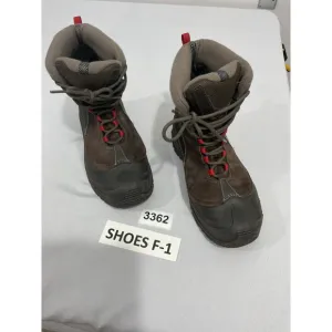 Womans Columbia Waterproof Omni Heat Size 6 Brown Suede Lace Up Boots NWOT