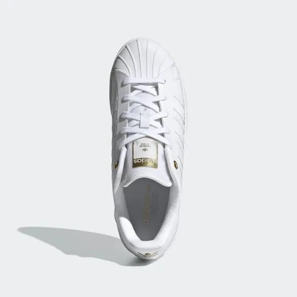WOMEN'S Adidas Originals Superstar OT Tech White Gold Metallic GZ7493