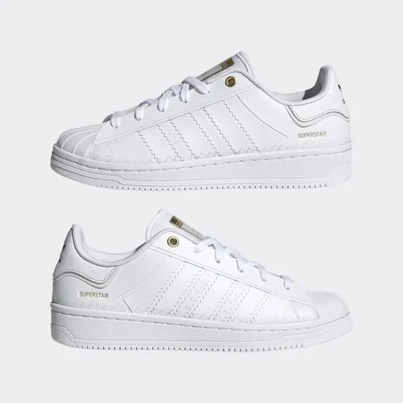 WOMEN'S Adidas Originals Superstar OT Tech White Gold Metallic GZ7493
