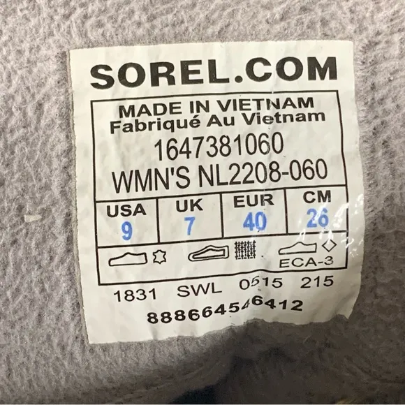 Women’s Sorel #NL2208-060 Meadow Hiking Boots