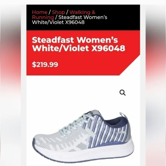 Xelero Performance Steadfast Running/Walking Shoes Womens Size 9.5W