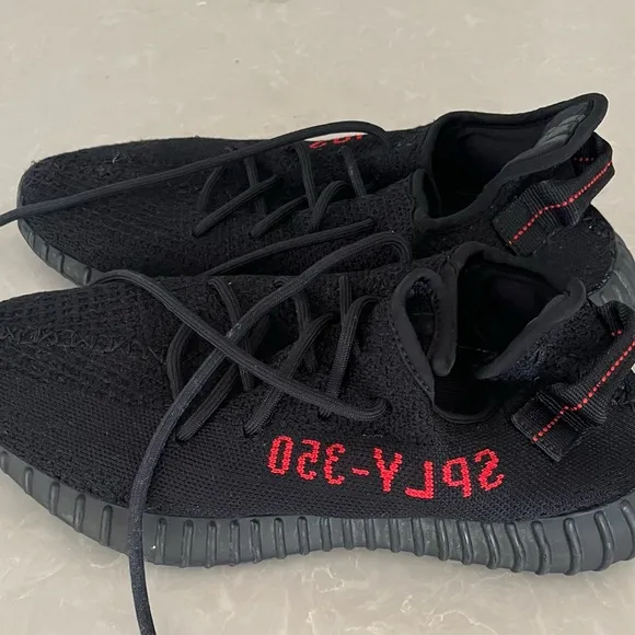 Yeezy black sneakers