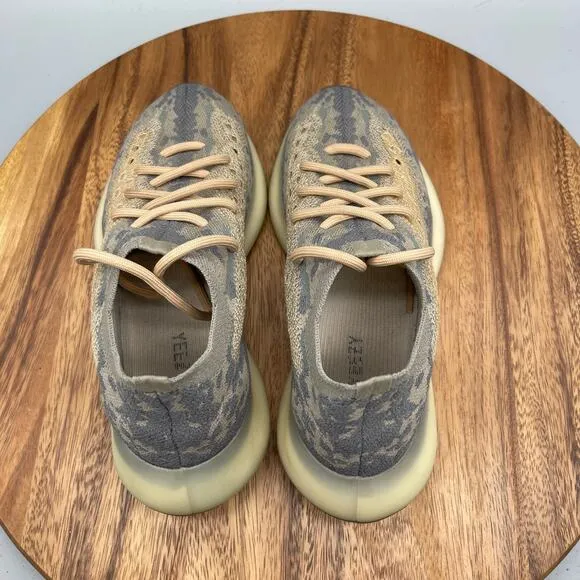 Yeezy Boost 380 Mist Shoes Mens 6 Non Reflective Running Comfort Walking Sneaker