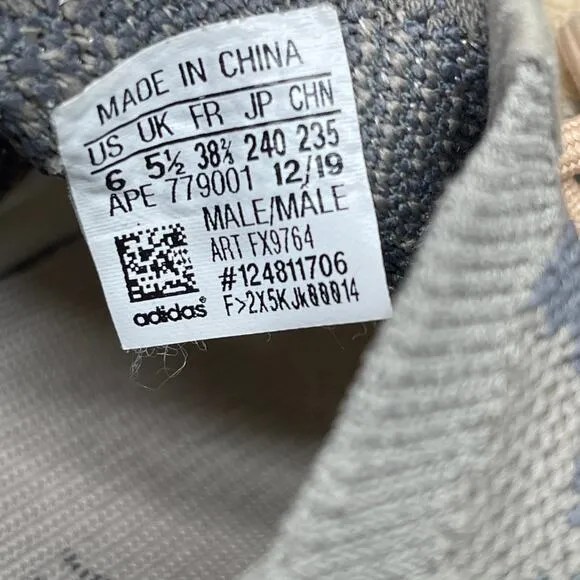 Yeezy Boost 380 Mist Shoes Mens 6 Non Reflective Running Comfort Walking Sneaker