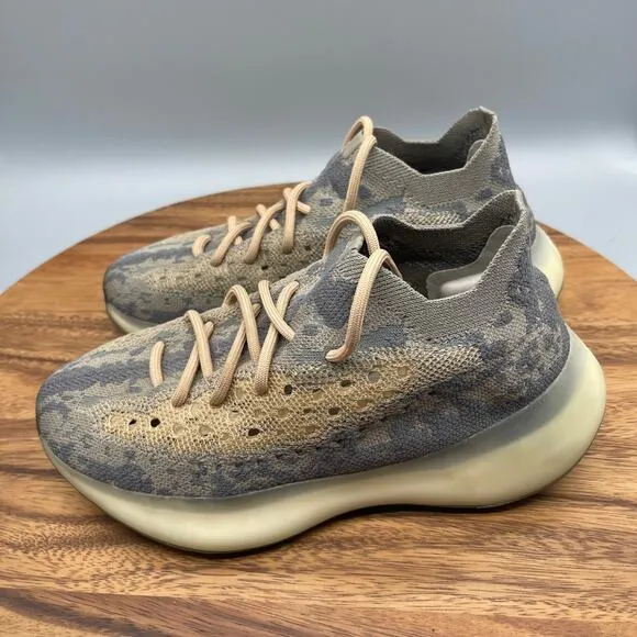 Yeezy Boost 380 Mist Shoes Mens 6 Non Reflective Running Comfort Walking Sneaker