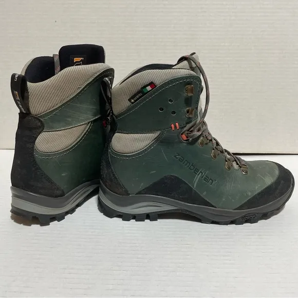 Zamberlan 330 Marie GTX RR hiking boots Backpacking Women's 7 leather Peacock
