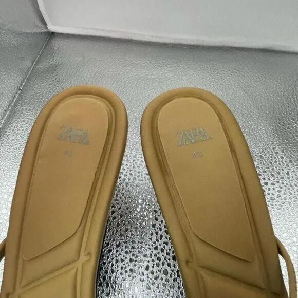 ZARA / ATHLETIC HEEL SANDALS. SIZE/ 41