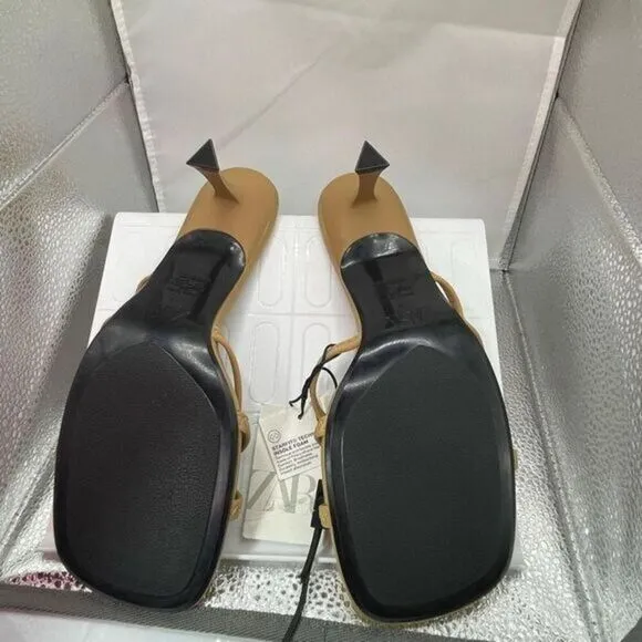 ZARA / ATHLETIC HEEL SANDALS. SIZE/ 41