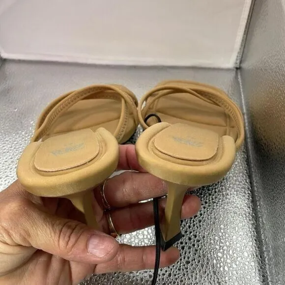 ZARA / ATHLETIC HEEL SANDALS. SIZE/ 41