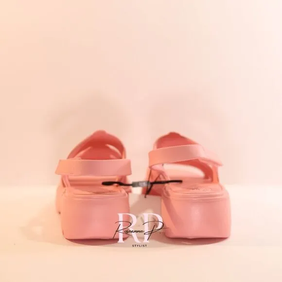 ZARA Women Pink Sandals SZ 37 NWT