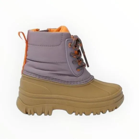 ZARA Kids | Mauve | TOPSTITCHED HIKING BOOTS